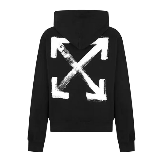 Hoodie Negro Off-White Painted Arrows