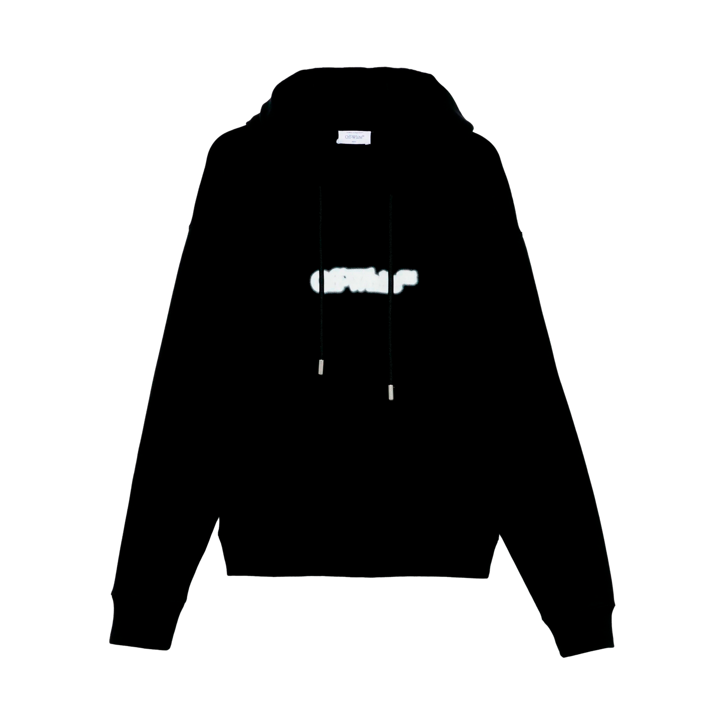 Buzo Tipo Hoodie Negro Off-White Spray Ground Skate