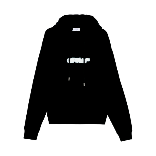Buzo Tipo Hoodie Negro Off-White Spray Ground Skate