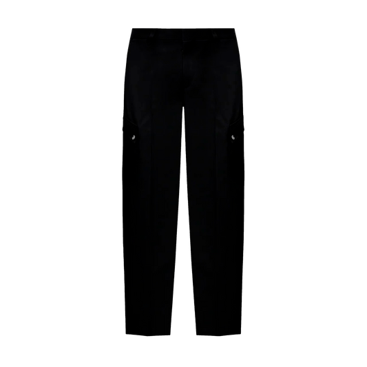 Pantalón Negro Off-White Cargo Drill Slim
