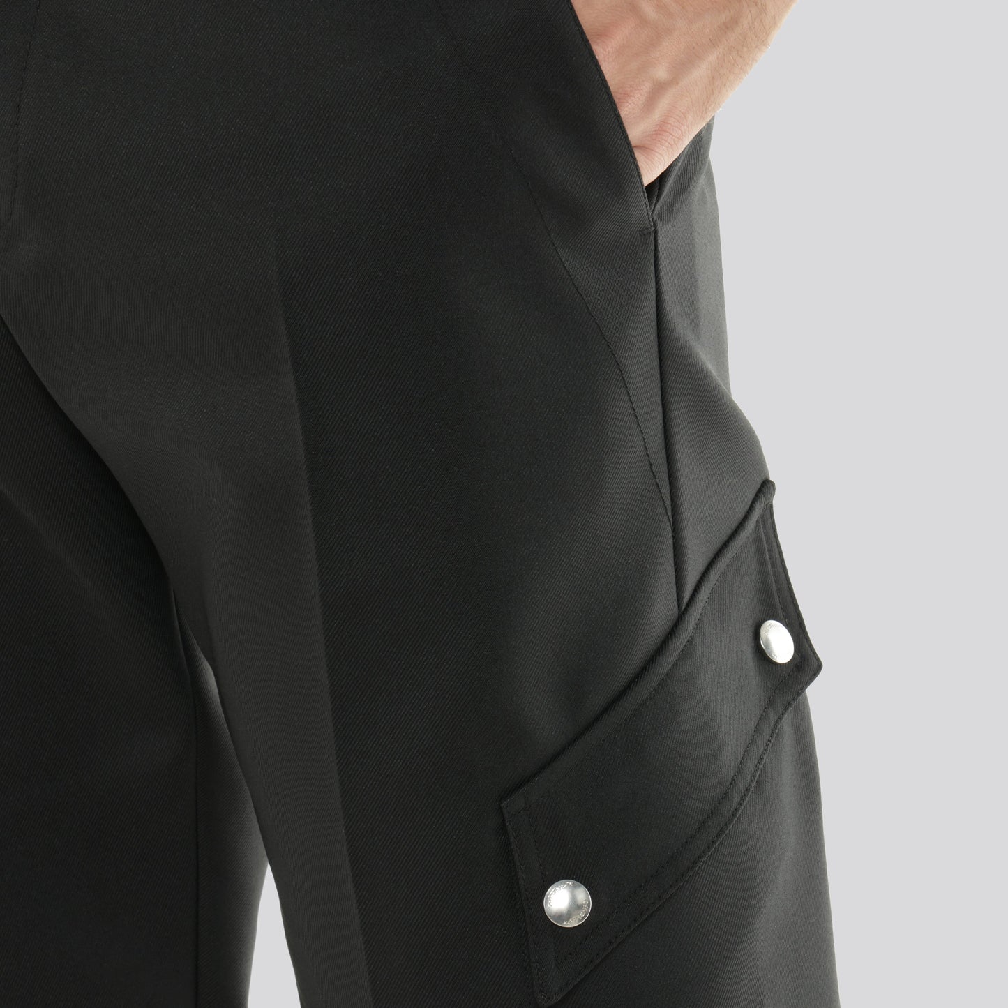 Pantalón Negro Off-White Cargo Drill Slim