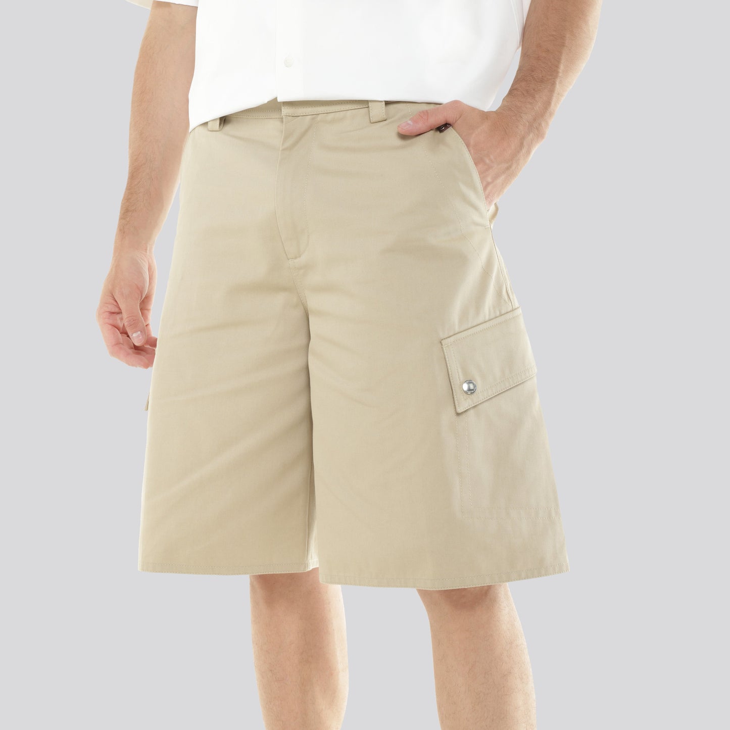 Bermuda Beige Off-White Cotgab Safari