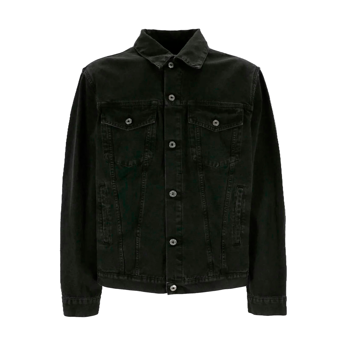 Chaqueta Negra Off-White Canv Varsity