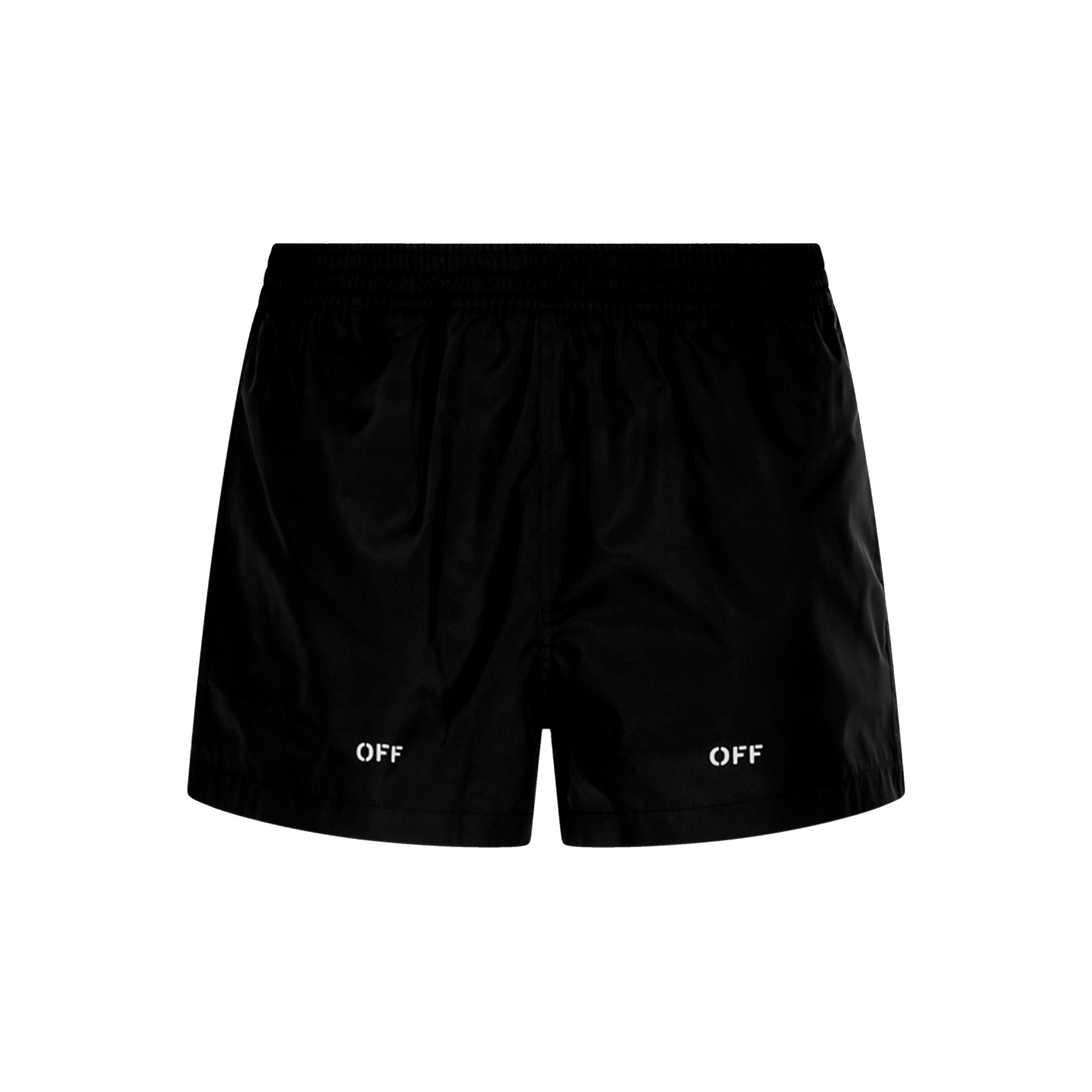 Pantaloneta Negra Off-White Off Stamp