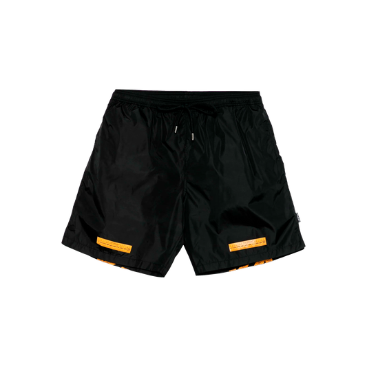 Pantaloneta Negra Off White Tape Surfer