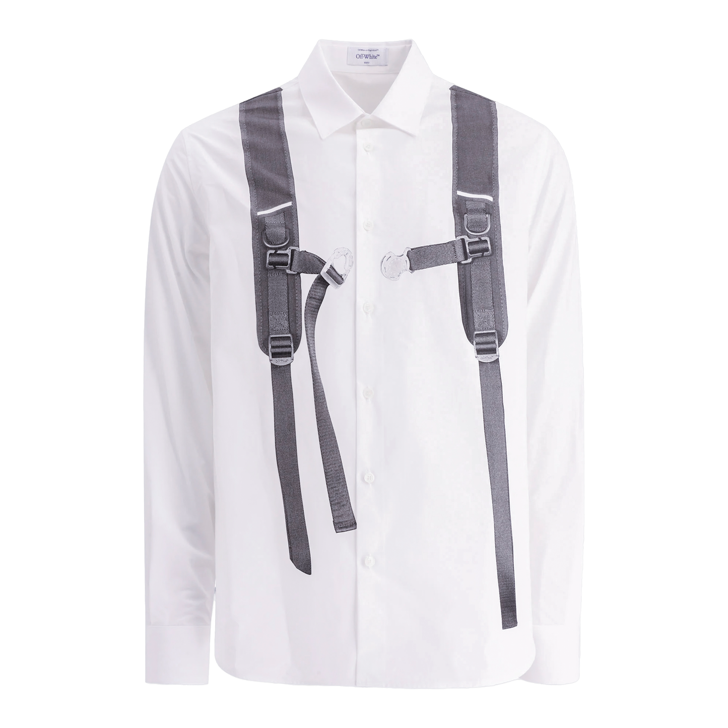 Camisa Blanca Off-White Backpack Skate