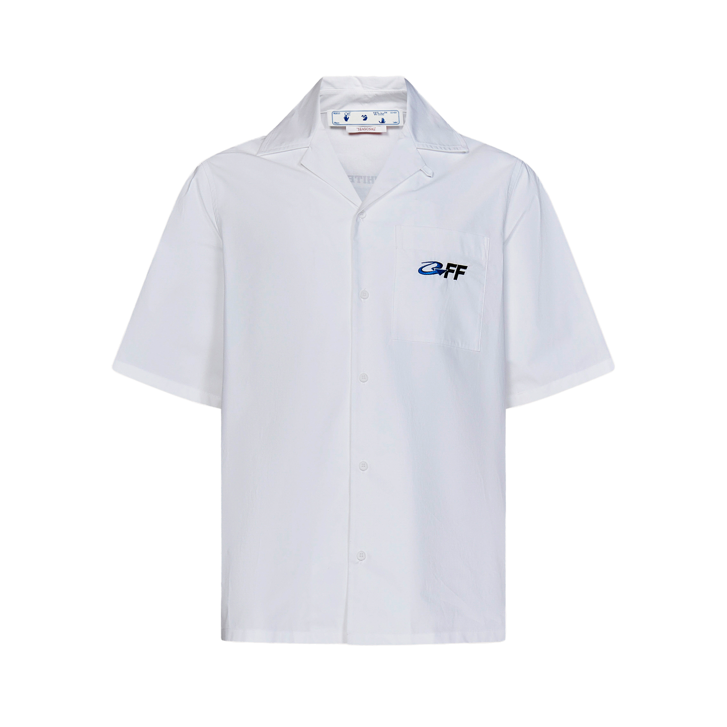 Camisa Blanca Off-White Exact Opp Holiday