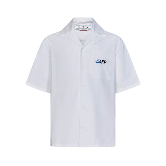 Camisa Blanca Off-White Exact Opp Holiday