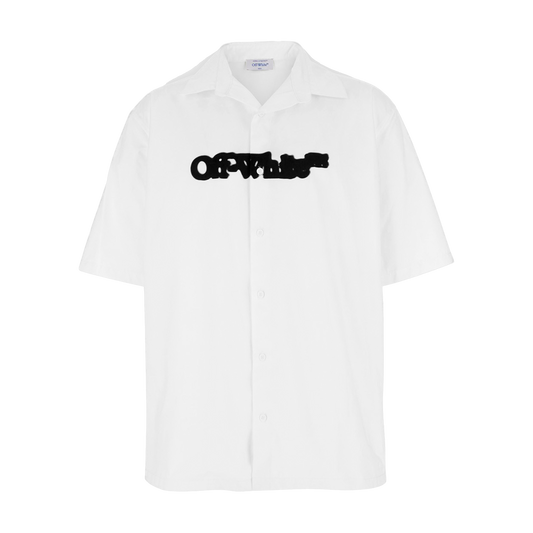 Camisa Blanca Off-White Spray Arrow