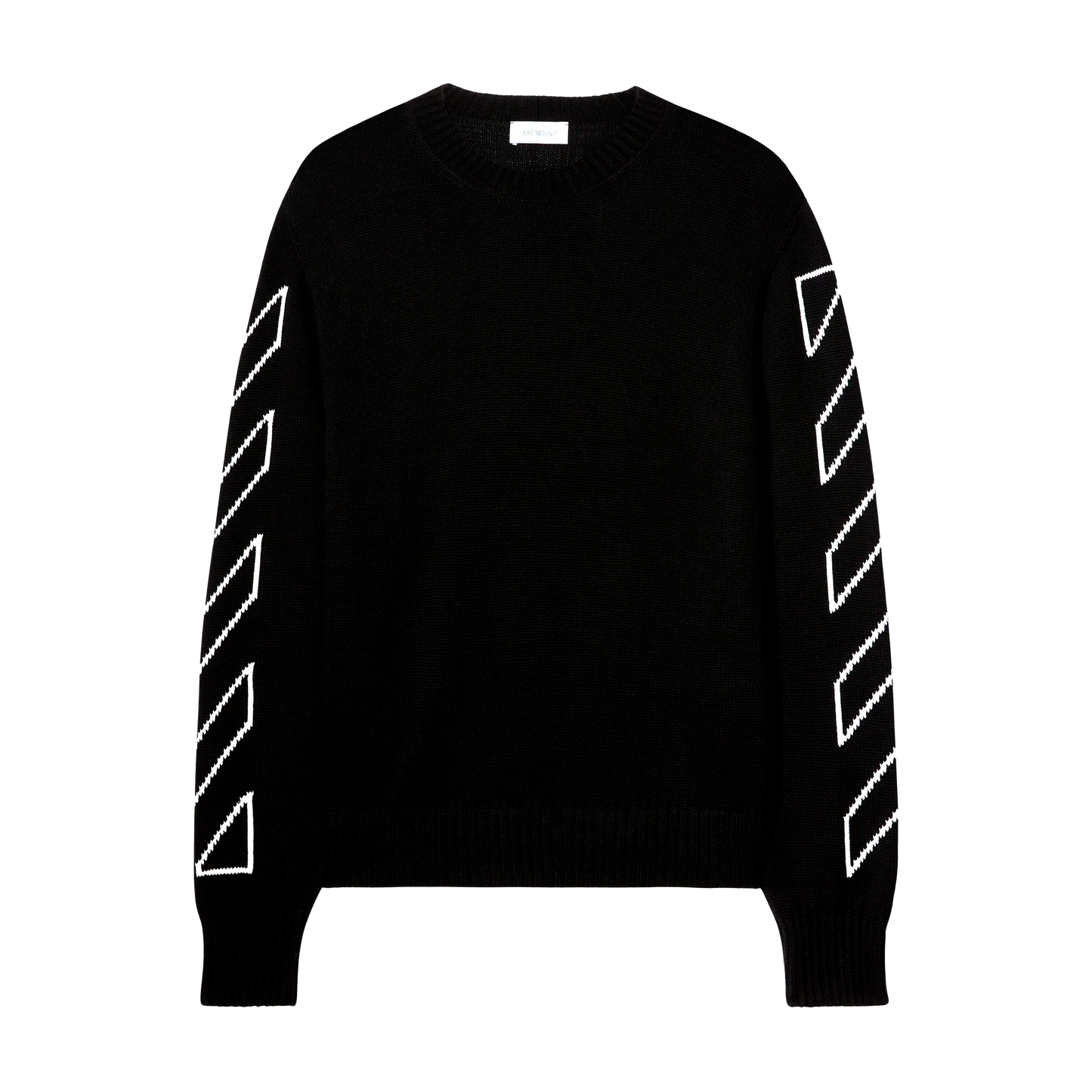 Buzo Negro Off White Diag Outline