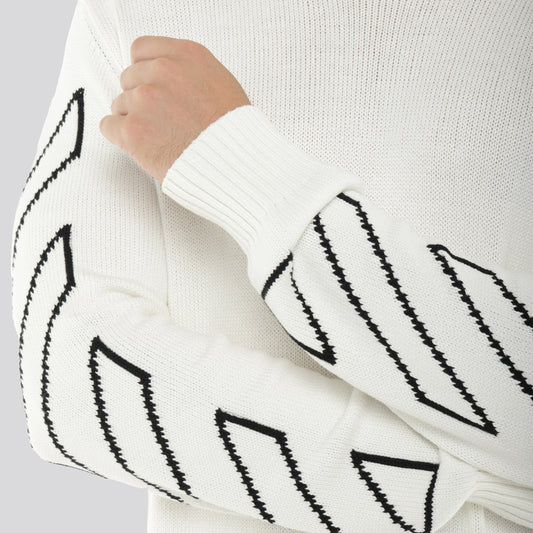 Buzo Blanco Off White Diag Outline