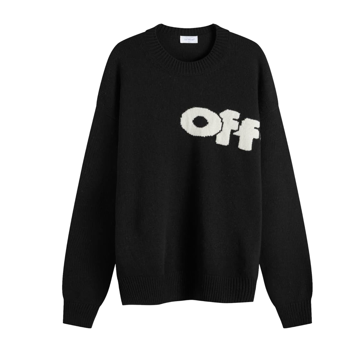 Buzo Negro Off-White Shared Logo
