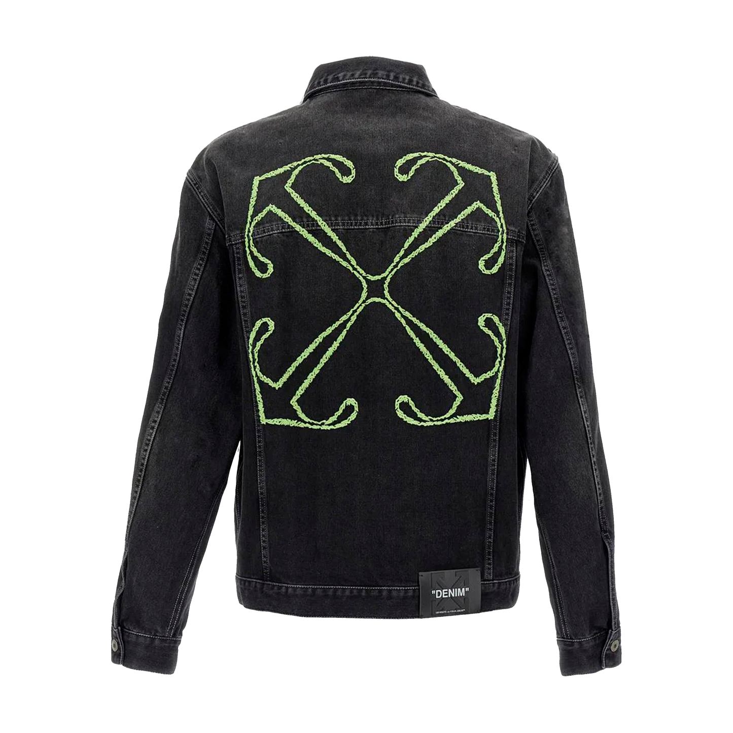 Chaqueta Negra Off-White Diag Skate