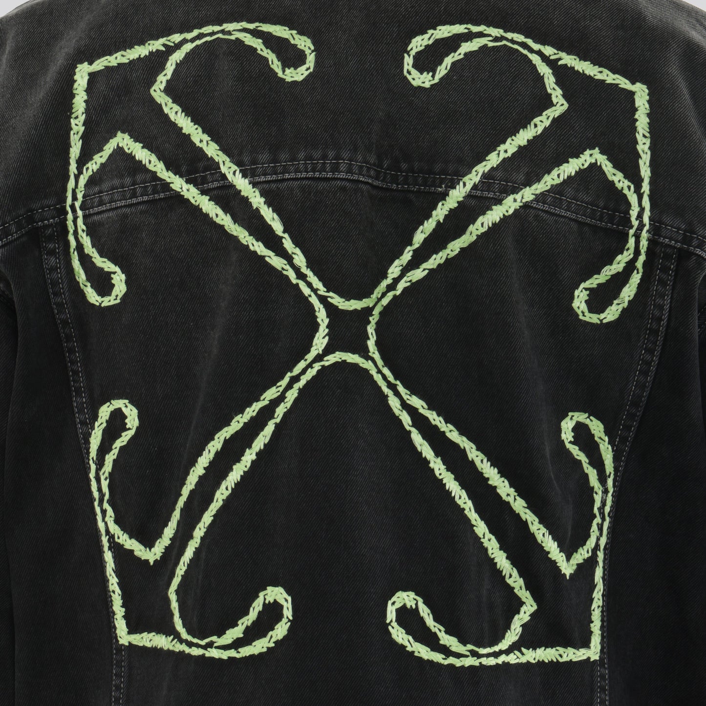 Chaqueta Negra Off-White Diag Skate