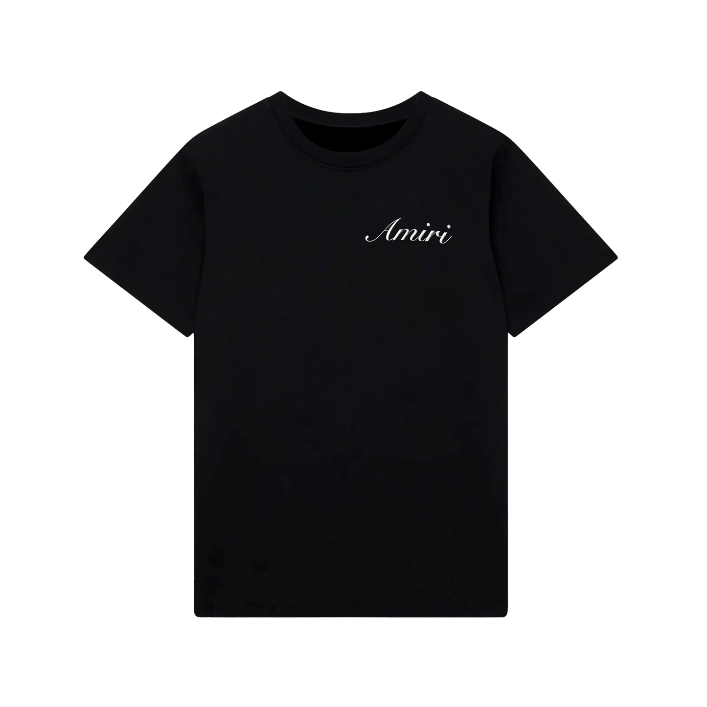 Camiseta Negra AMIRI Back Logo