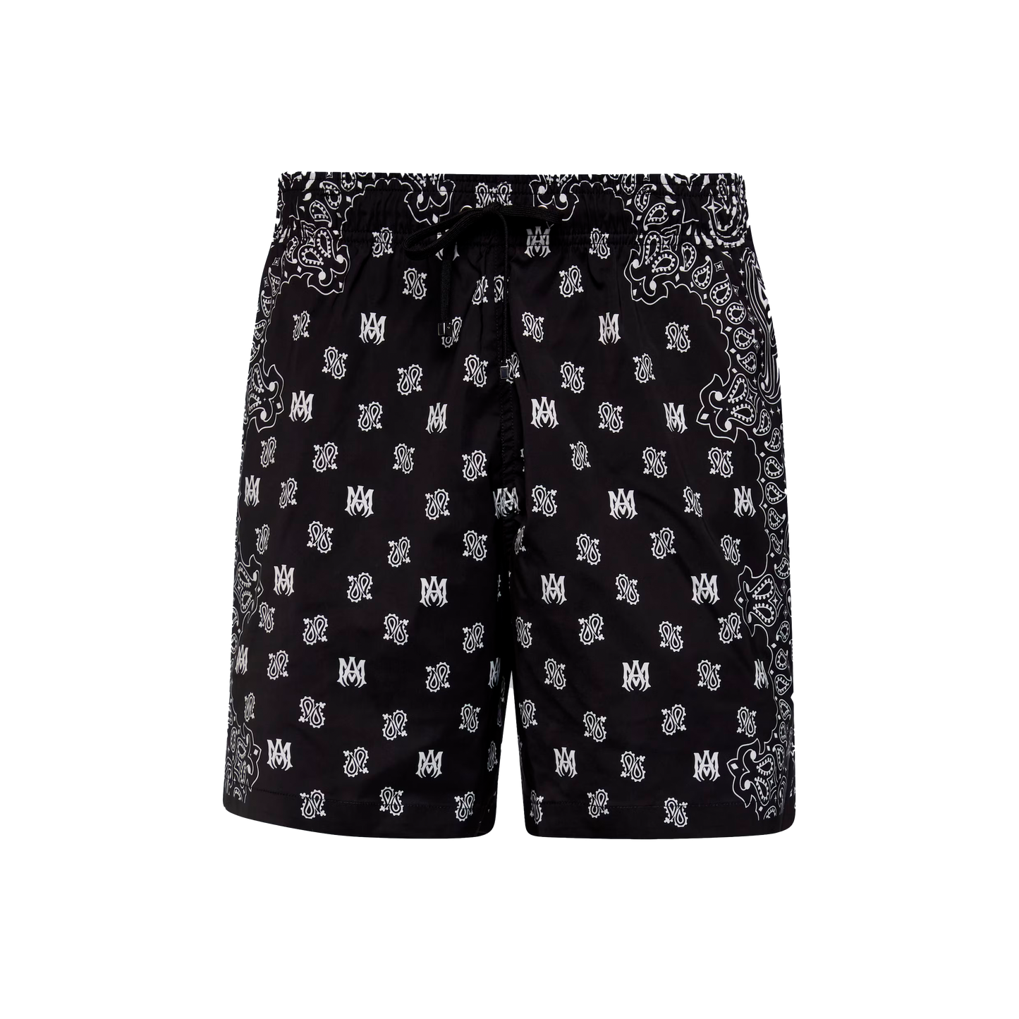 Pantaloneta Negra AMIRI Amiri Monogram