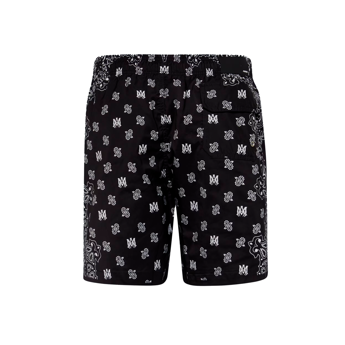 Pantaloneta Negra AMIRI Amiri Monogram