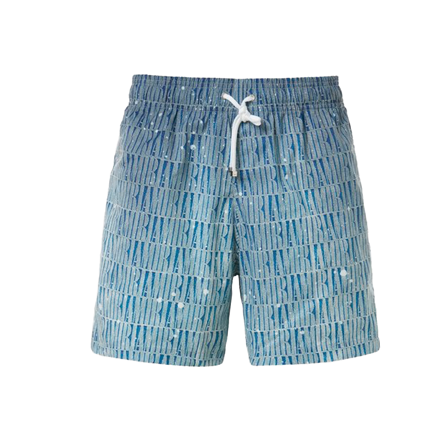 Pantaloneta Azul AMIRI Multilogo