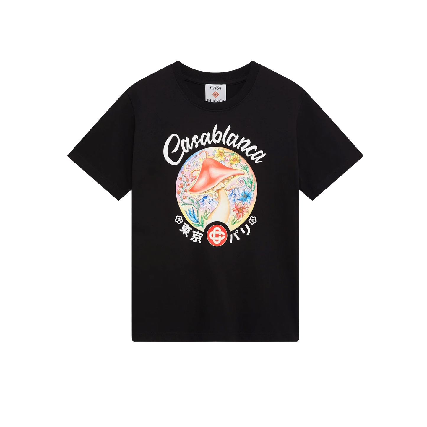 Camiseta Negra Casablanca Mushroom