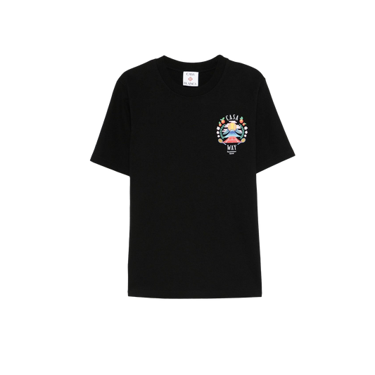 Camiseta Negra Casablanca Casa Way Mountain