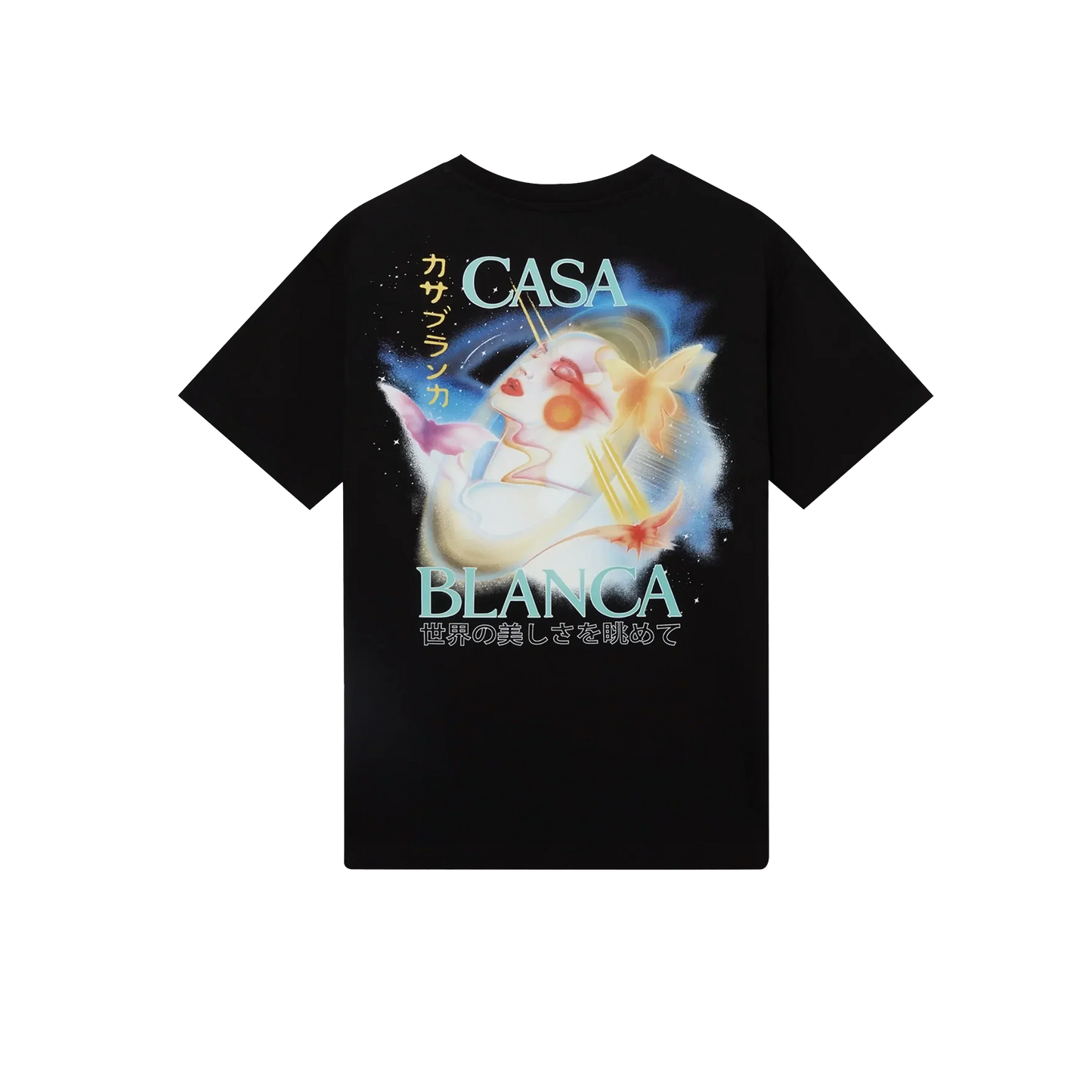 Camiseta Negra Casablanca Galactic Connection