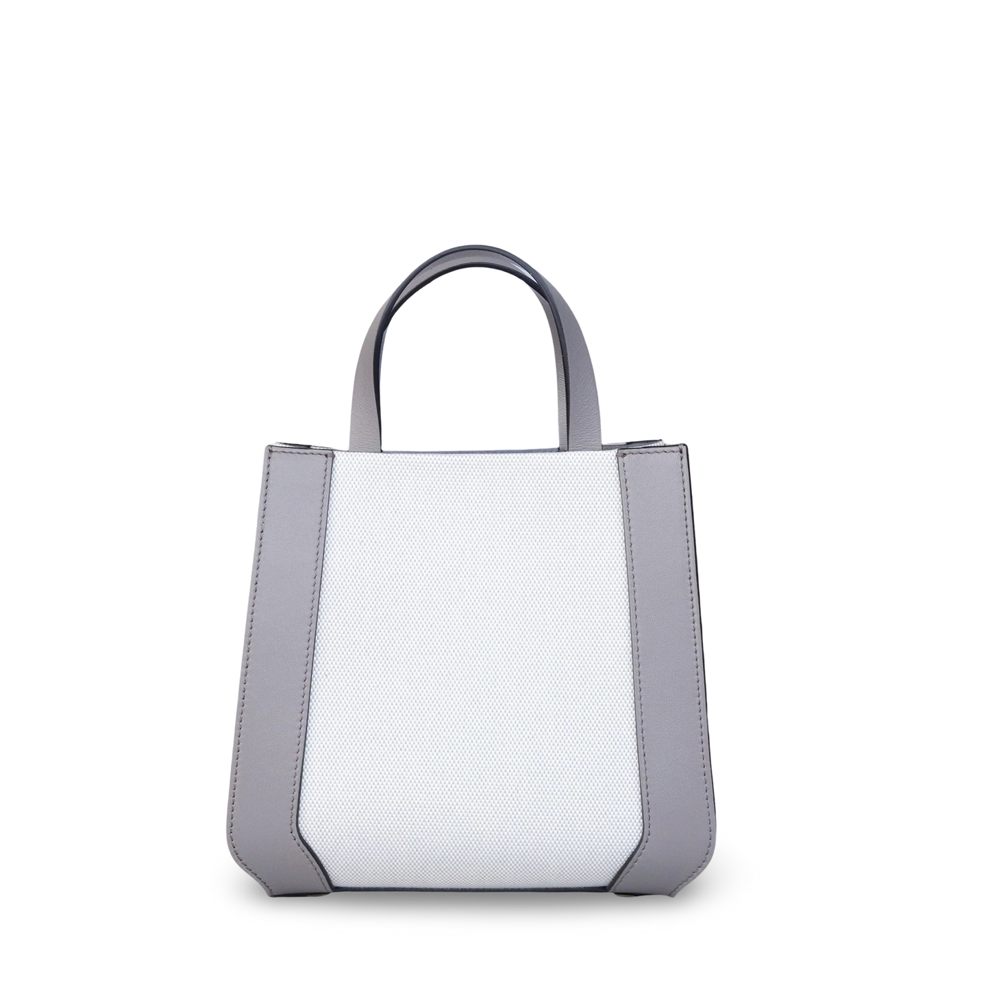 Bolso Mediano Tote Blanco-Gris Valentino Iconographe