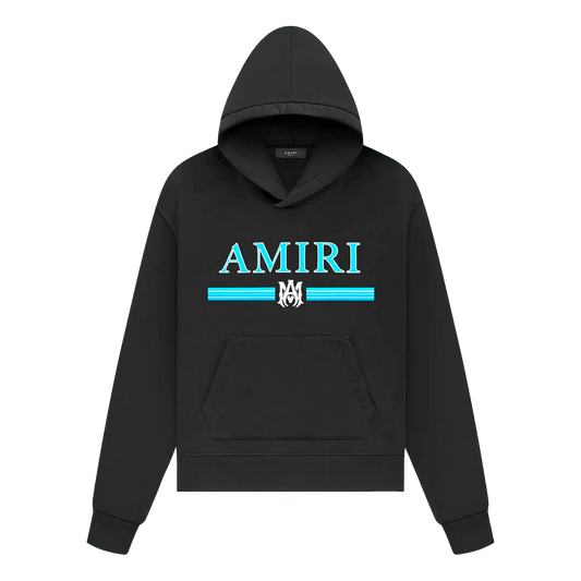 Buzo Tipo Hoodie Negro AMIRI MA Bar