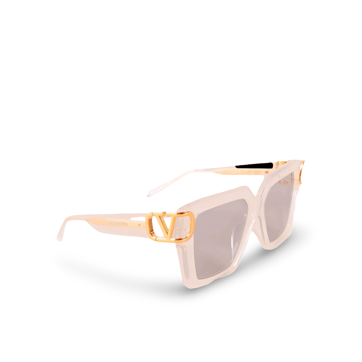 Gafas de Sol Blancas Valentino Big Vlogo