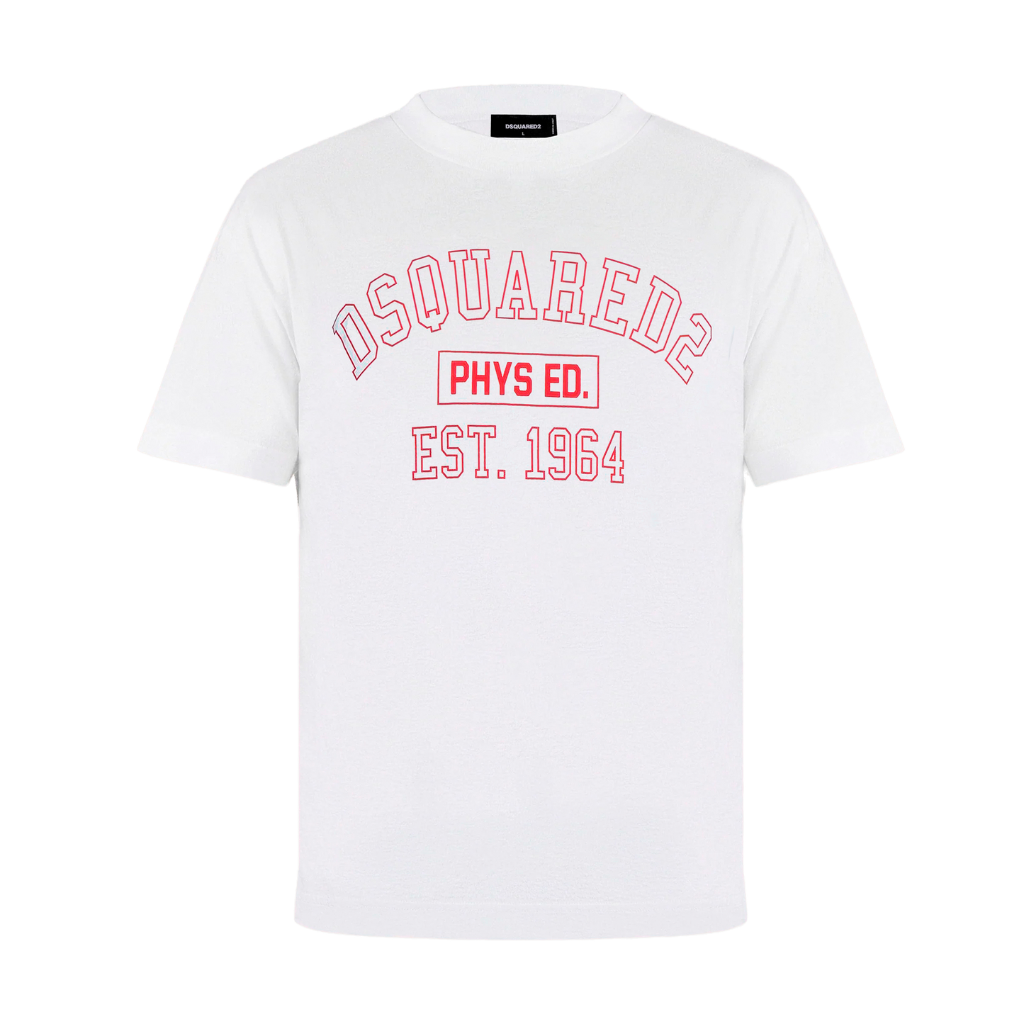 Camiseta Blanca Dsquared2 Phys Ed