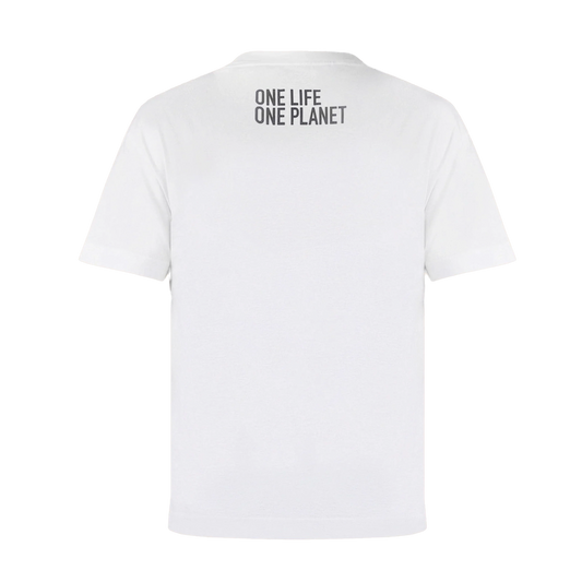 Camiseta Blanca Dsquared2 Double Smurfs