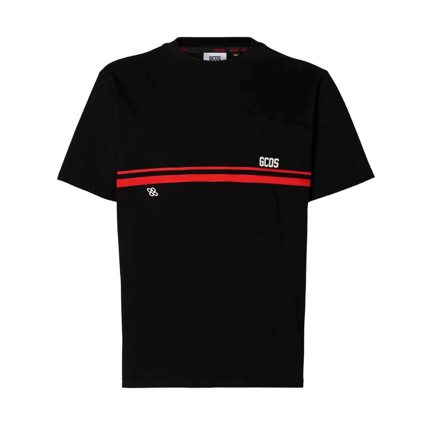 Camiseta Negra GCDS Logo