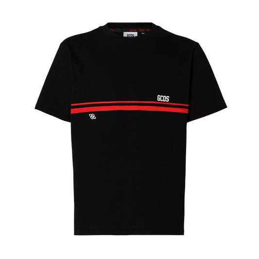 Camiseta Negra GCDS Logo