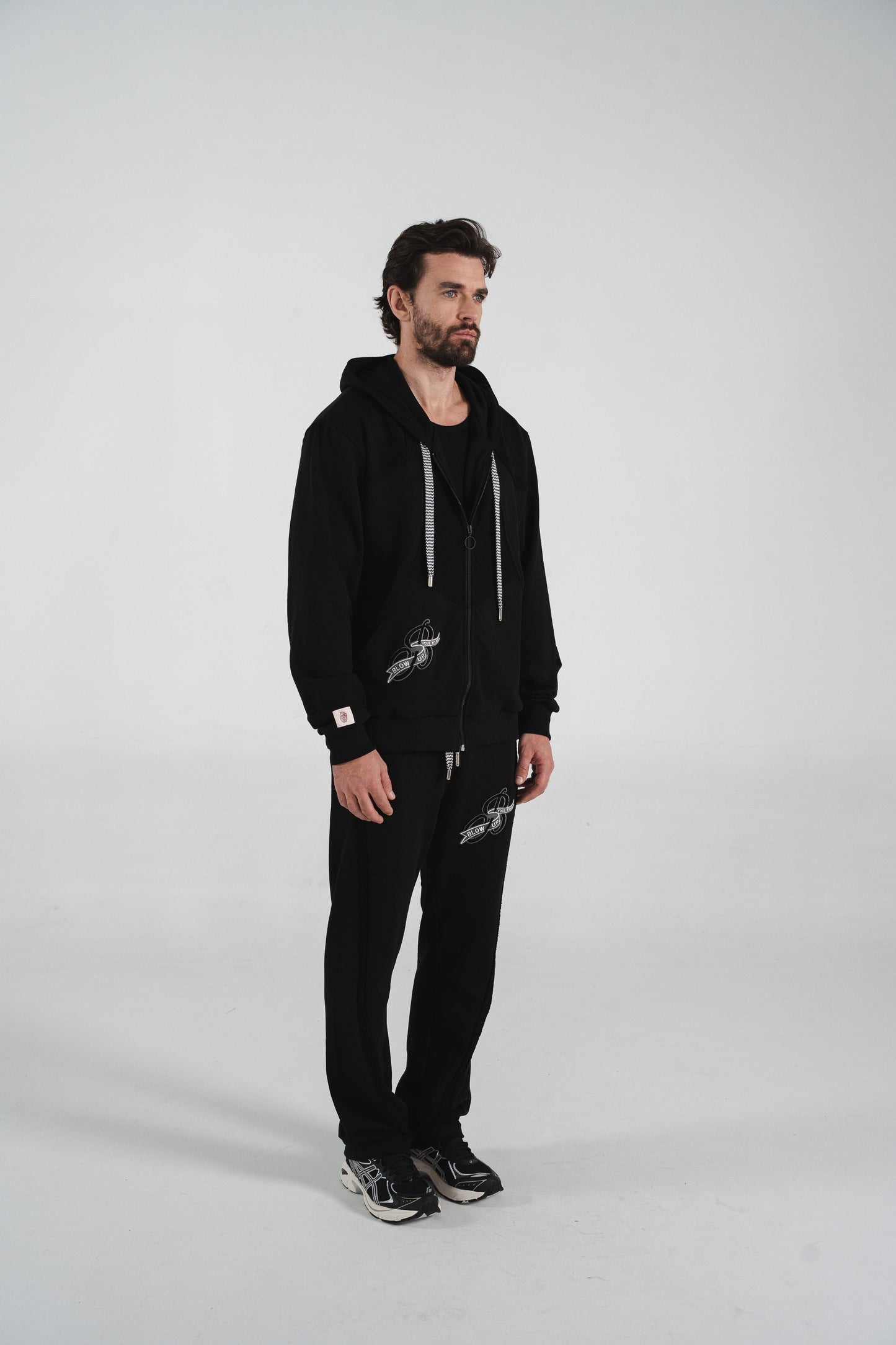 TIDE BLACK HOODIE