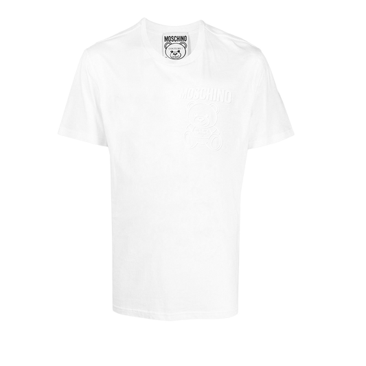 Camiseta Blanca Moschino Couture Blanco Logo