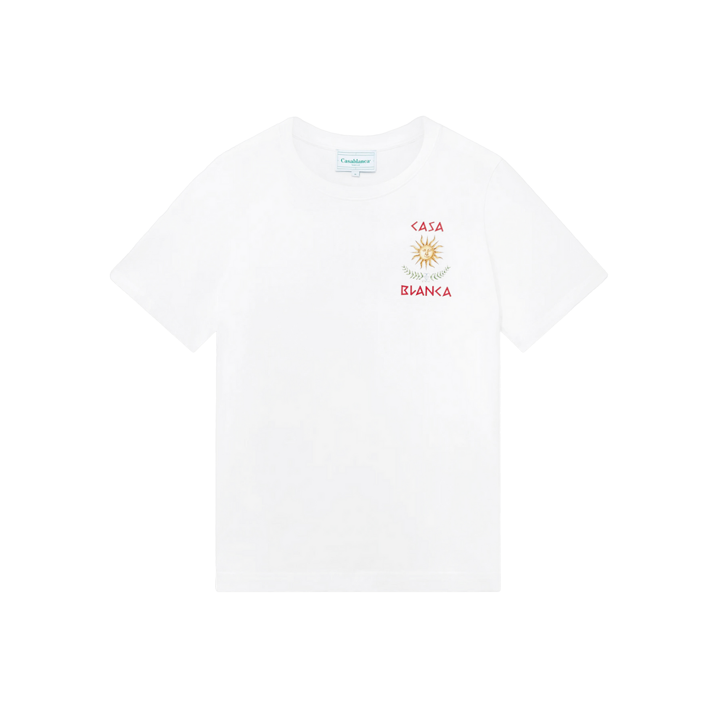 Camiseta Blanca Casablanca Le Temple Du Savoir