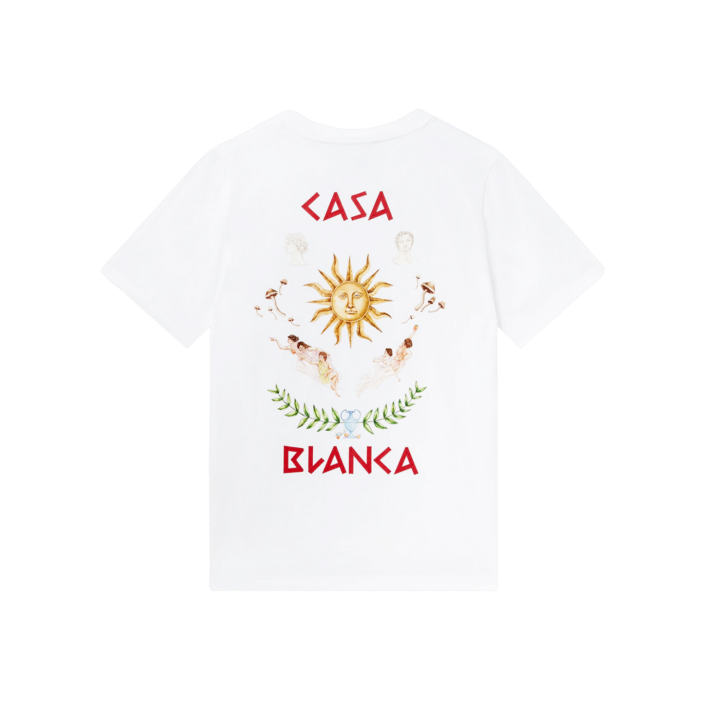 Camiseta Blanca Casablanca Le Temple Du Savoir
