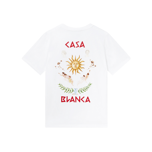 Camiseta Blanca Casablanca Le Temple Du Savoir