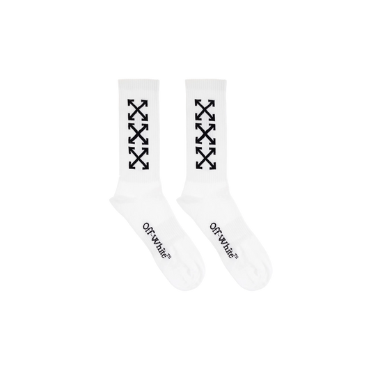 Medias Blancas Off-White Triple Arrow