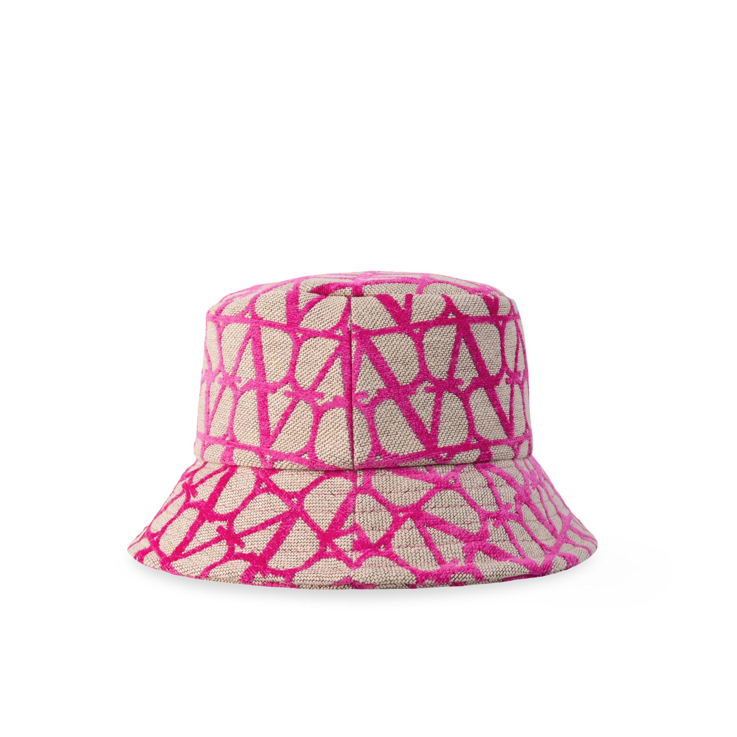 Gorro Beige Valentino Rosa Iconographe